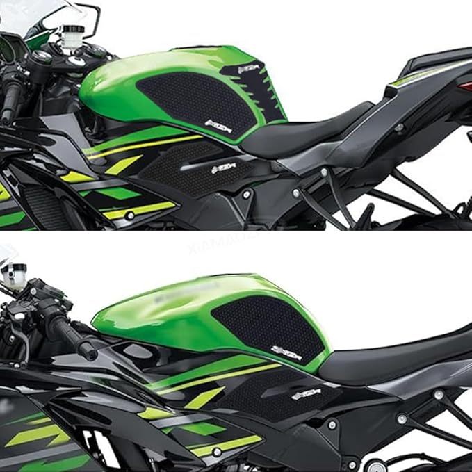 Anti-Slip Tank Grips for Kawasaki Ninja ZX6R/ZX-636 (2009-2025)