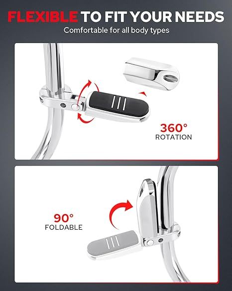 Heavy-Duty Highway Pegs with P-Clamp Mount – 1.25" Universal Fit