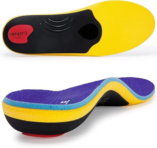 Heavy-Duty Orthotic Insoles – Maximum Support for Active Lifestyles (220+ lbs)