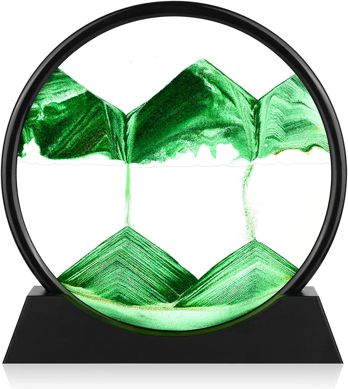 Moving Sand Art Picture – 3D Deep Sea Sandscape in Glass