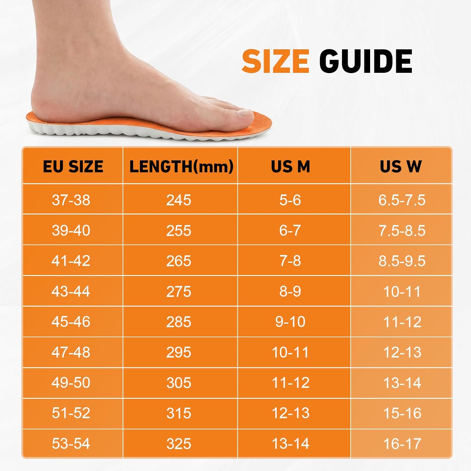 Memory Foam Insoles – Adaptive Support All-Day Comfort