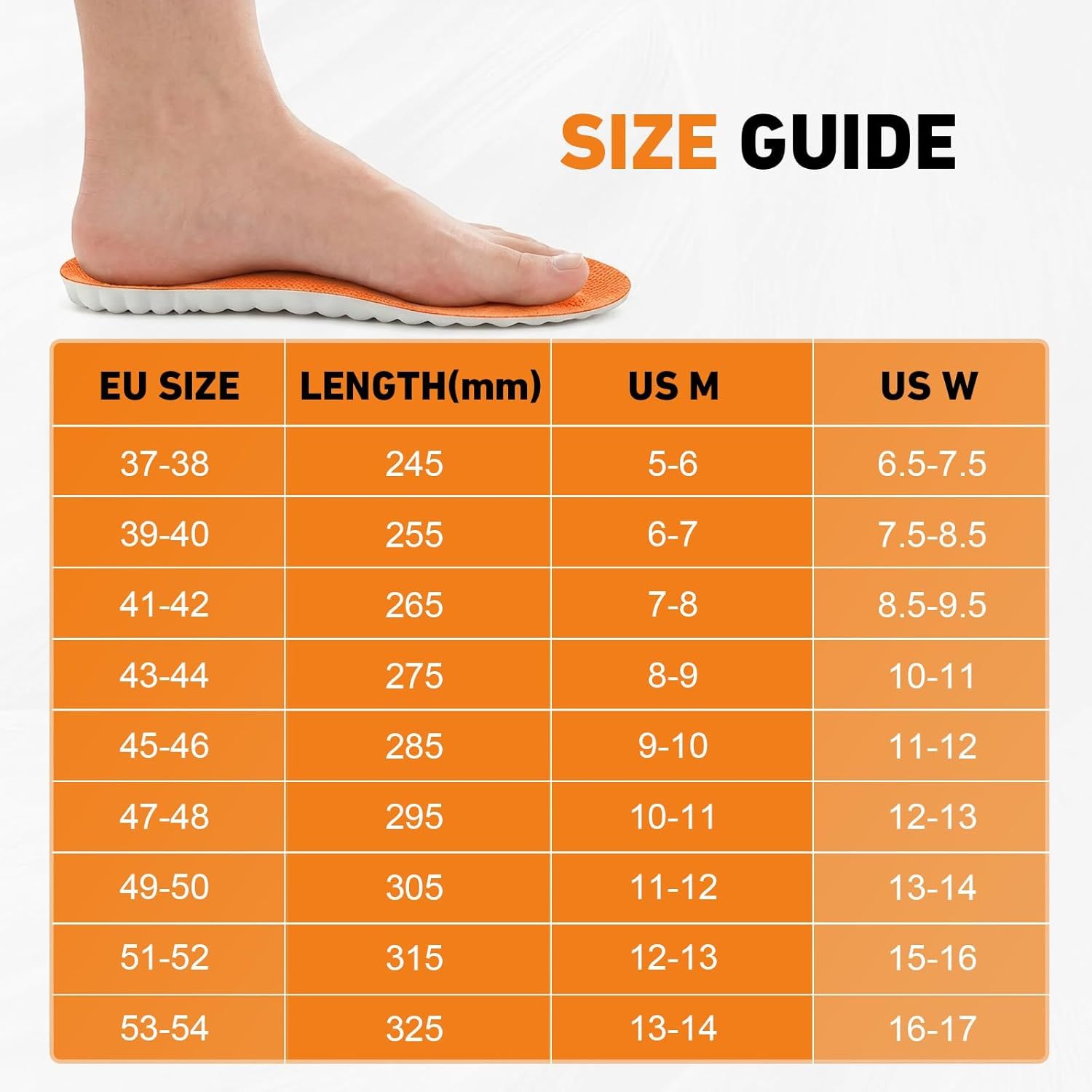 Memory Foam Insoles – Adaptive Support All-Day Comfort