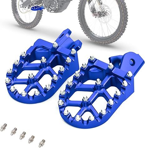 CNC-Machined Wider Footpegs for Sur-Ron & Talaria Electric Dirt Bikes