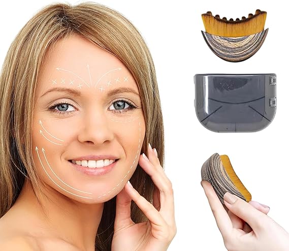 New Lymphatic Contour Face Brush – Precision Contouring & Rejuvenation Tool