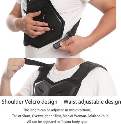 Motorcycle Armor Protective Guard Vest – Lightweight & Adjustable Safety Gear