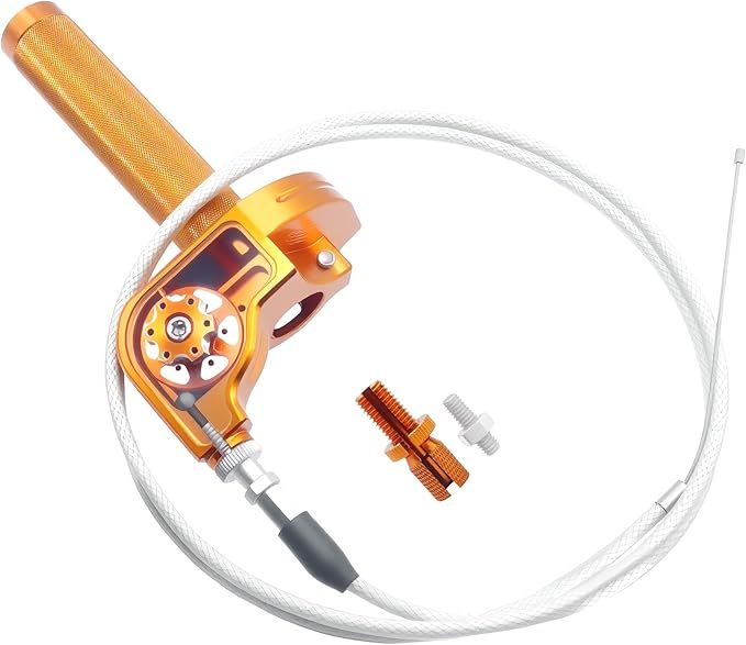 CNC Aluminum Quick Twist Throttle Grip – 7/8" (22mm) Universal Fit