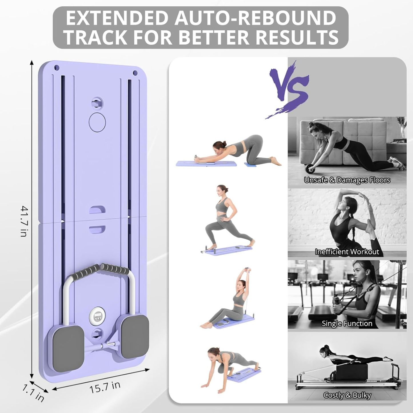 Pilates Board with Resistance Band – Your All-in-One Home Gym