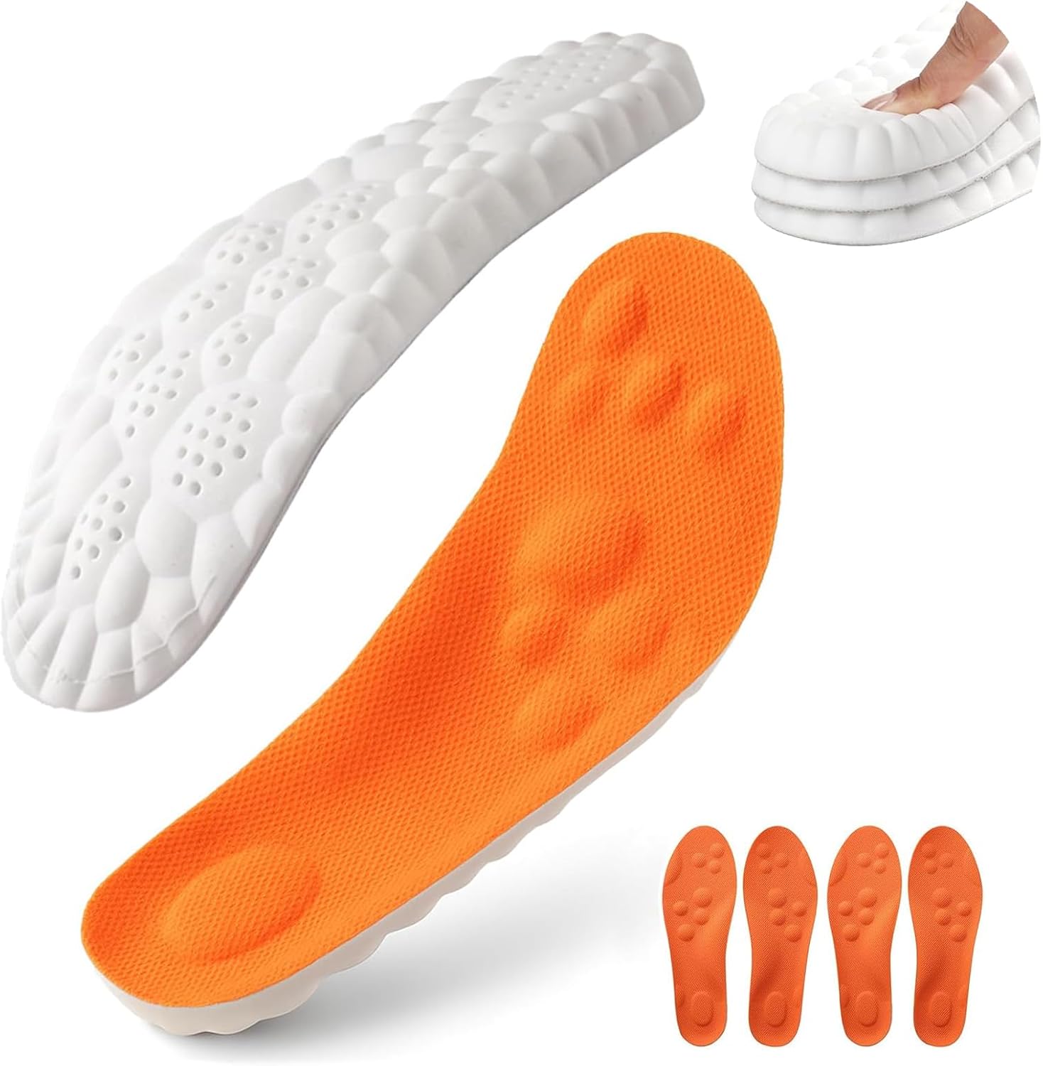 Memory Foam Insoles – Adaptive Support All-Day Comfort