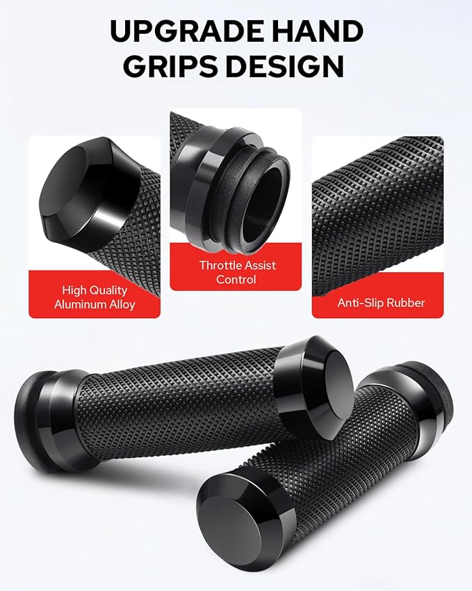 1" Electronic Throttle Control Grips for Harley-Davidson Models