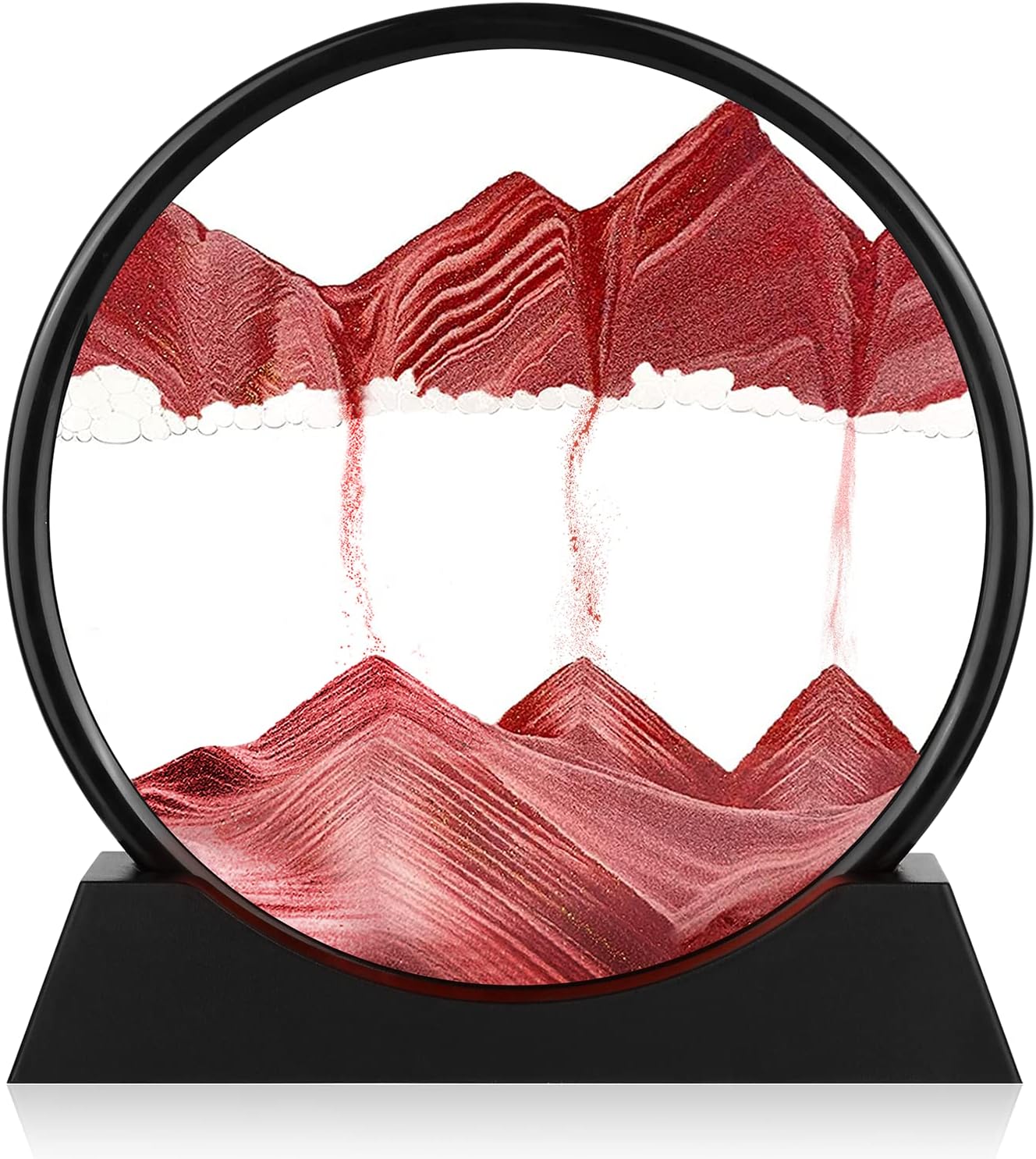 Moving Sand Art Picture – 3D Deep Sea Sandscape in Glass