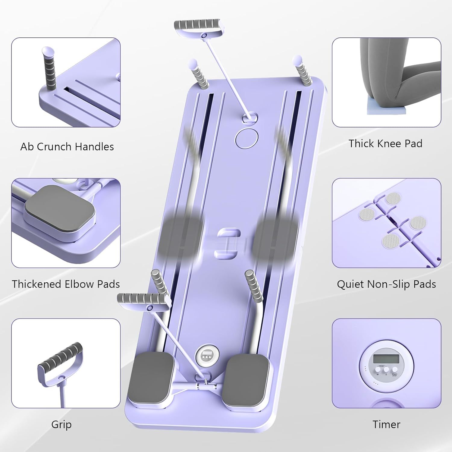 Pilates Board with Resistance Band – Your All-in-One Home Gym