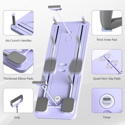 Pilates Board with Resistance Band – Your All-in-One Home Gym