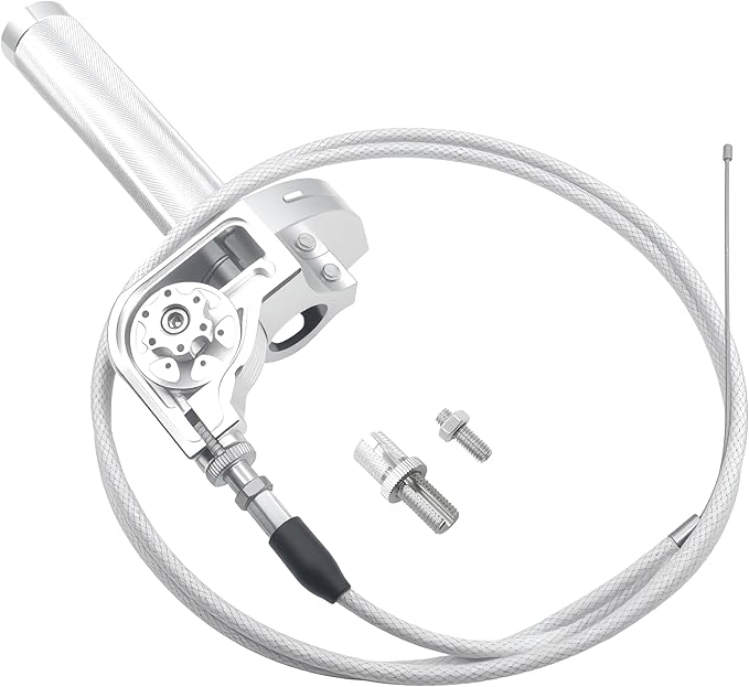 CNC Aluminum Quick Twist Throttle Grip – 7/8" (22mm) Universal Fit