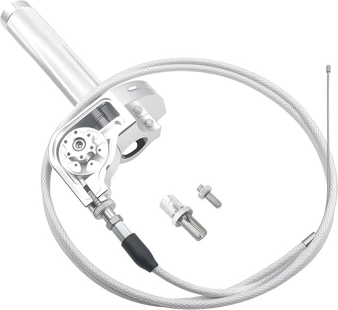 CNC Aluminum Quick Twist Throttle Grip – 7/8" (22mm) Universal Fit