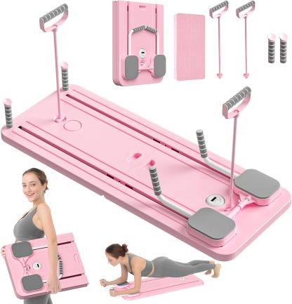 Pilates Board with Resistance Band – Your All-in-One Home Gym