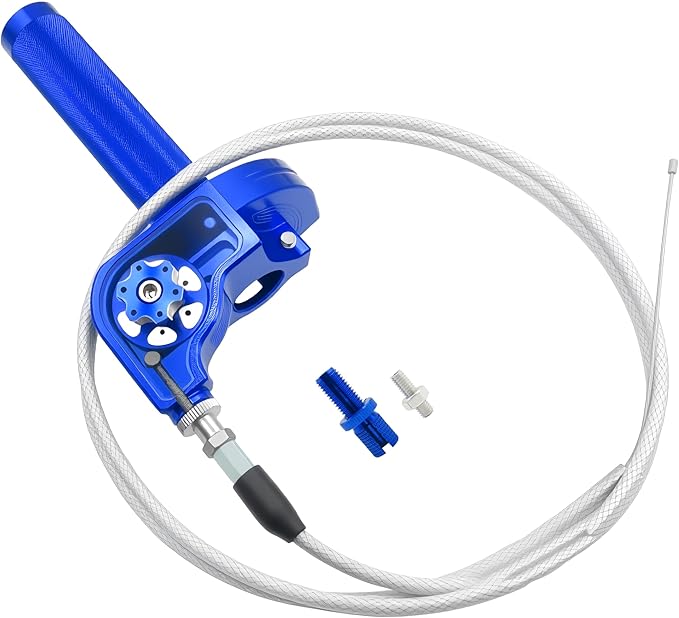 CNC Aluminum Quick Twist Throttle Grip – 7/8" (22mm) Universal Fit