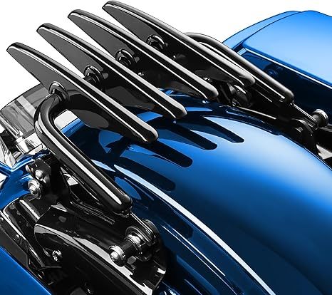 Stealth Luggage Rack for Harley Touring Models (2009-2024) - Gloss Black