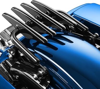 Stealth Luggage Rack for Harley Touring Models (2009-2024) - Gloss Black