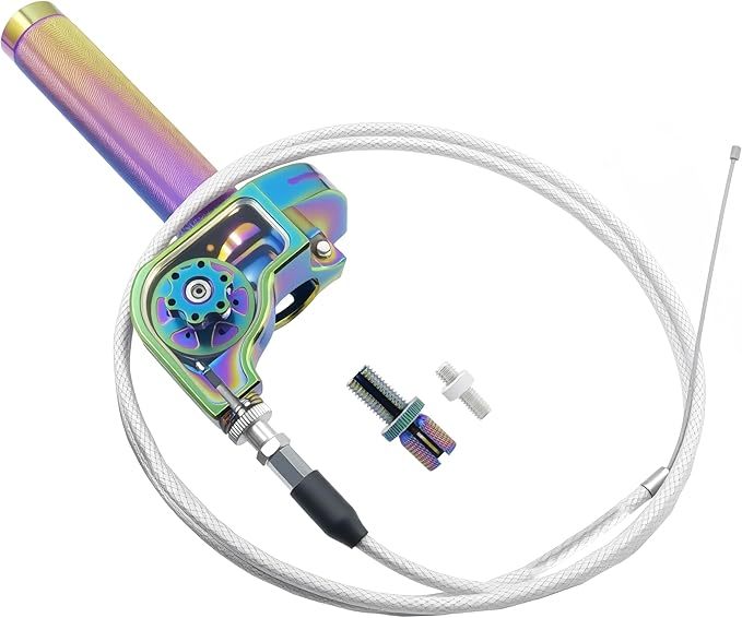 CNC Aluminum Quick Twist Throttle Grip – 7/8" (22mm) Universal Fit