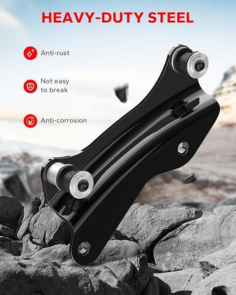 Chrome 4-Point Docking Hardware Kit for Harley Touring 2014-2025 Models