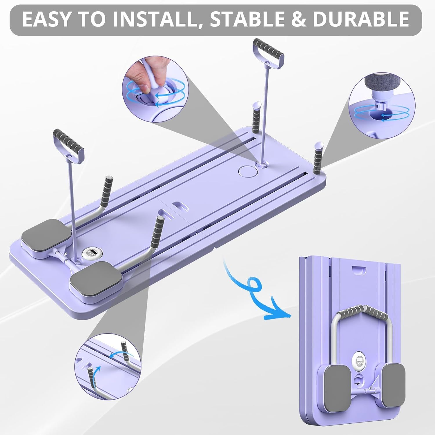 Pilates Board with Resistance Band – Your All-in-One Home Gym