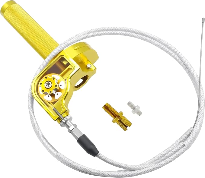 CNC Aluminum Quick Twist Throttle Grip – 7/8" (22mm) Universal Fit