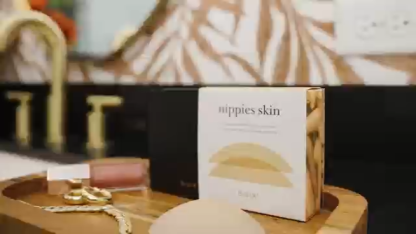 Nipple Covers for Women - Sticky Adhesive Silicone Pasties - Reusable Pasty Nipple Cover with Travel Box