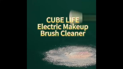 Electric Makeup Brush Cleaner - Efficient Electric Makeup Brush Cleaner Machine for Thorough Brush Cleaning, Ideal for Makeup Artists & Enthusiasts