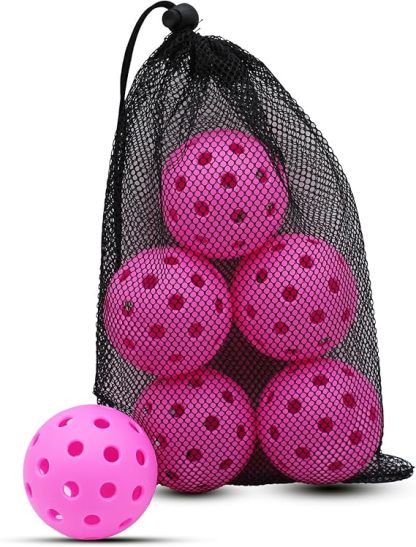 X-40 Outdoor Pickleballs - Official Ball of USA Pickleball, APP Tour + Pickleball US Open-6 Pack