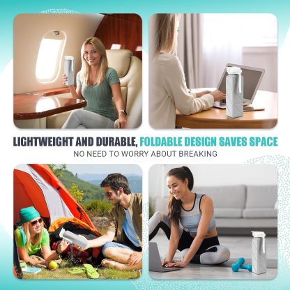 Collapsible Travel Water Bottles, Food Grade BPA Free Silicone Foldable Water Bottle, Leakproof Portable Expandable Water Bottles for Traveling, Camping, Hiking, Cycling & Sports Outdoor 620ml