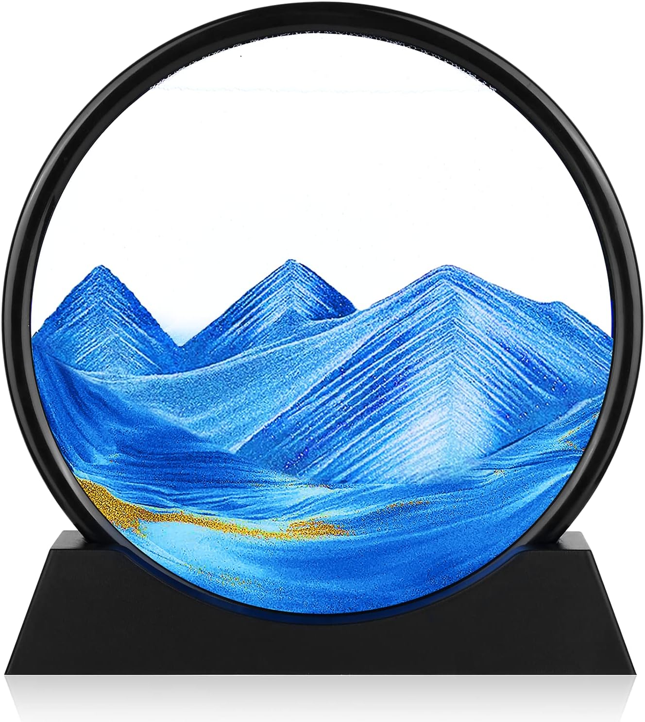 Moving Sand Art Picture – 3D Deep Sea Sandscape in Glass