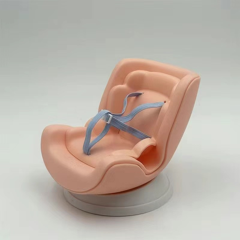Car Seat Protector for 17cm Doll, Desktop Ornament Set with Accessories,Air Vent Stuffed Toy Carseat, Perfect for Car Decoration and Display,Suitable for 17cm Dolls(Doll Not Included)