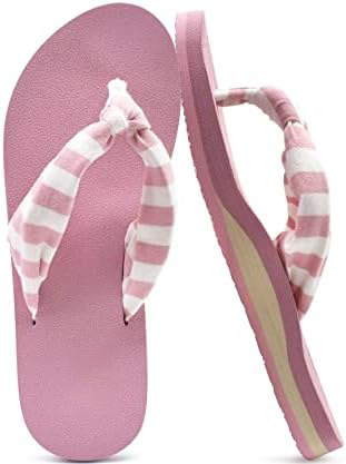 Flip Flops for Women with Arch Support Yoga Mat Comfortable Summer Beach Walking Thong Cushion Sandals Slip On Indoor Outdoor