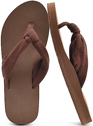 Flip Flops for Women with Arch Support Yoga Mat Comfortable Summer Beach Walking Thong Cushion Sandals Slip On Indoor Outdoor