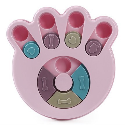 Dog Puzzle Toy & Slow Feeder Bowl - Puppy Chew Toys for Boredom Relief
