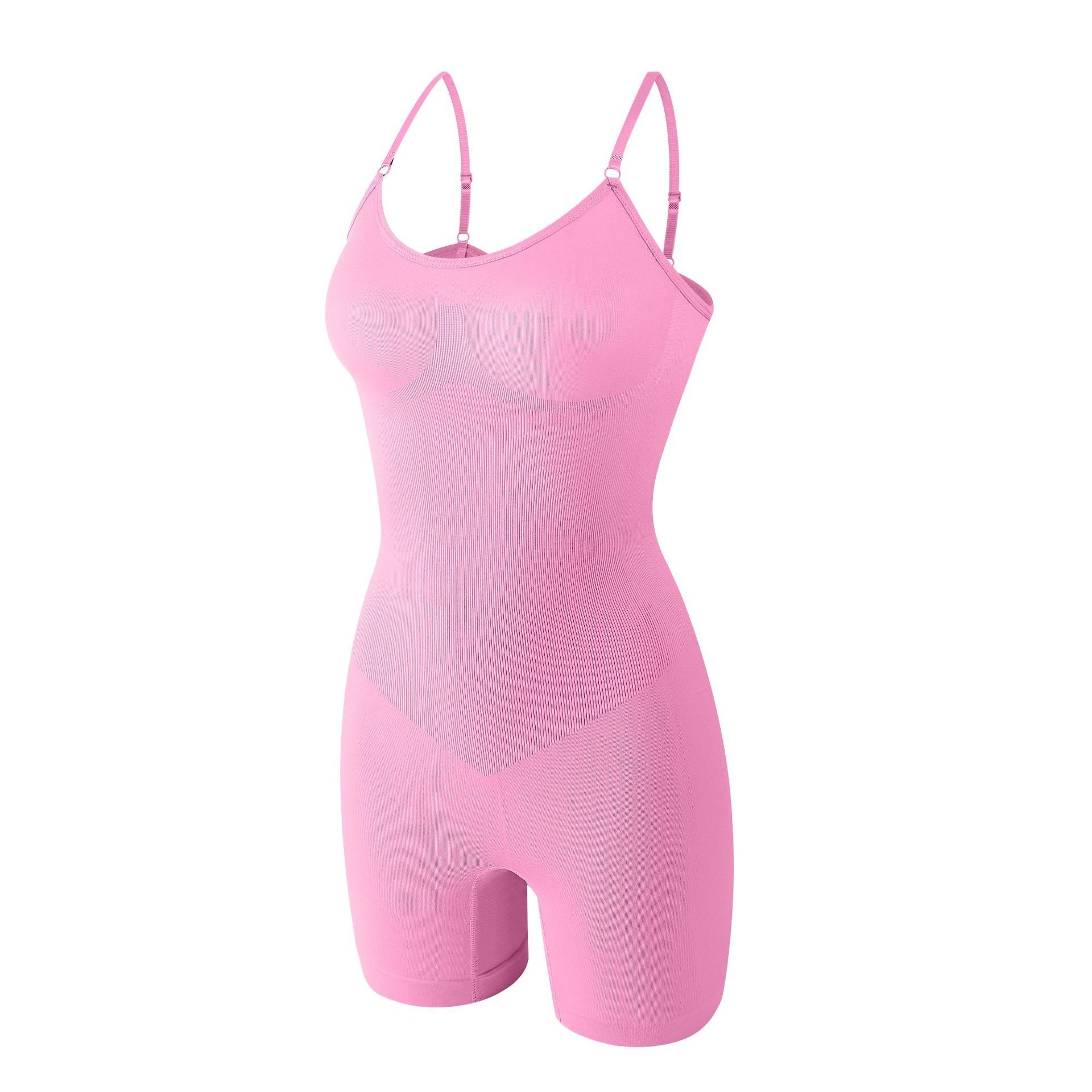 FeelinGirl Seamless Covered Bust Jumpsuit Thong Bodysuit Fit Womenswear Comfort Shapewear 6