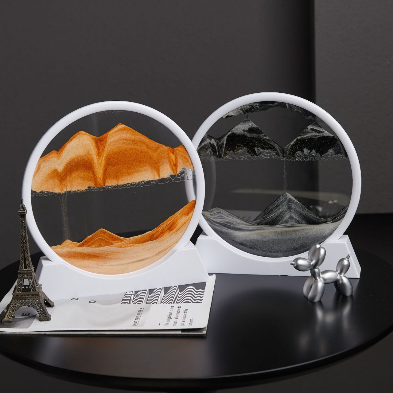 Moving Sand Art Picture – 3D Deep Sea Sandscape in Glass