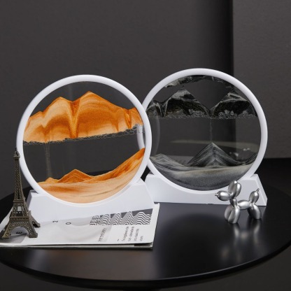 Moving Sand Art Picture – 3D Deep Sea Sandscape in Glass