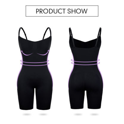 FeelinGirl Seamless Covered Bust Jumpsuit Thong Bodysuit Fit Womenswear Comfort Shapewear 6