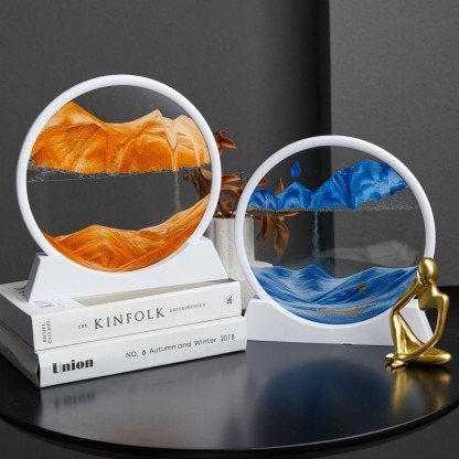 Moving Sand Art Picture – 3D Deep Sea Sandscape in Glass