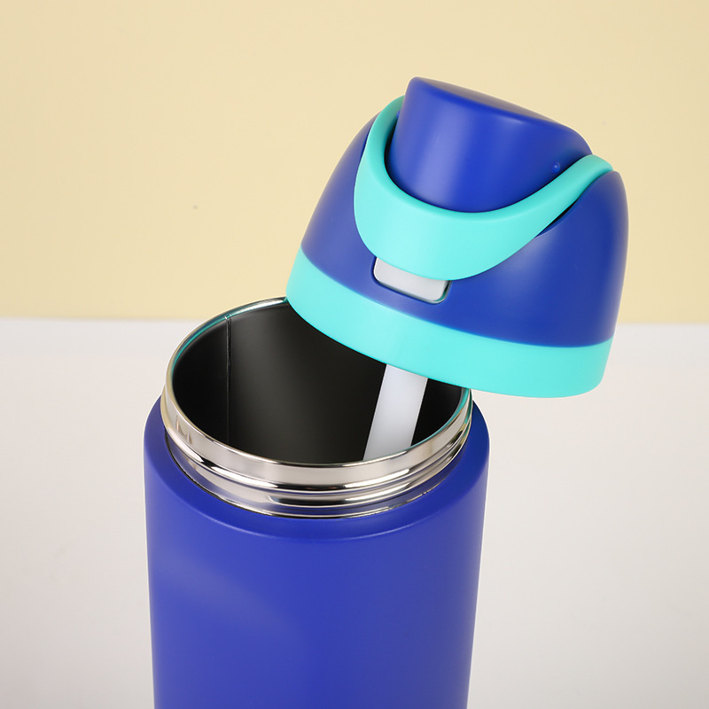 Insulated Stainless Steel Water Bottle with Straw for Sports, Travel, and School BPA-Free Sports Water Bottle