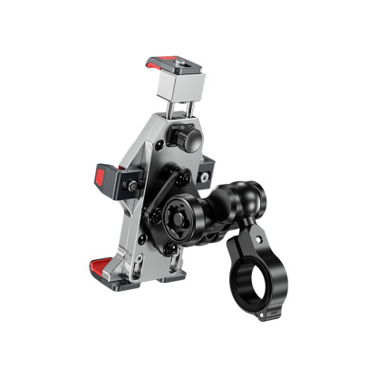 Motorcycle Phone Mount with 15W Wireless Charging – Universal & Waterproof