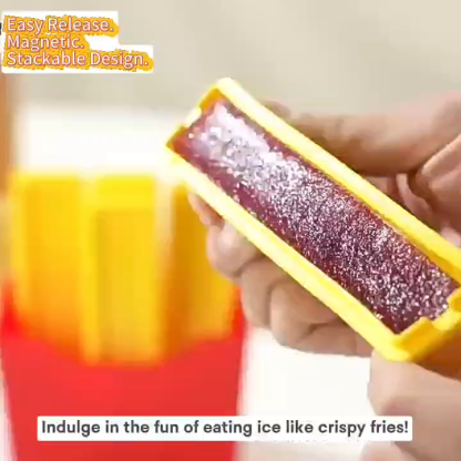 Happy Ice Stick – Fun Ice Pops with French Fry Design