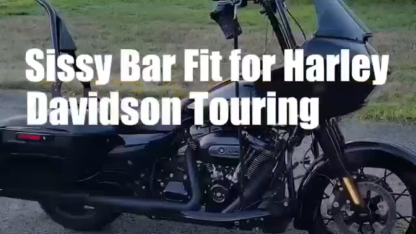 Universal Sissy Bar & Passenger Backrest for Harley Touring Models (2009-2023)
