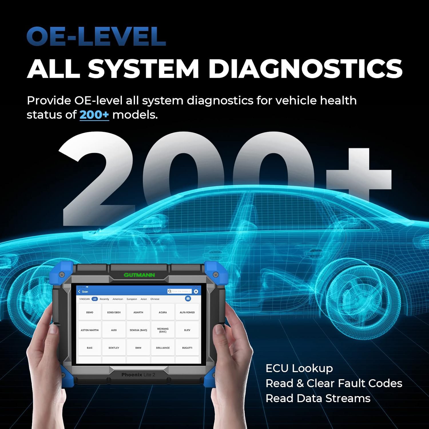 Hella Gutmann Phoenix Lite 2 Profi-Diagnosegerät