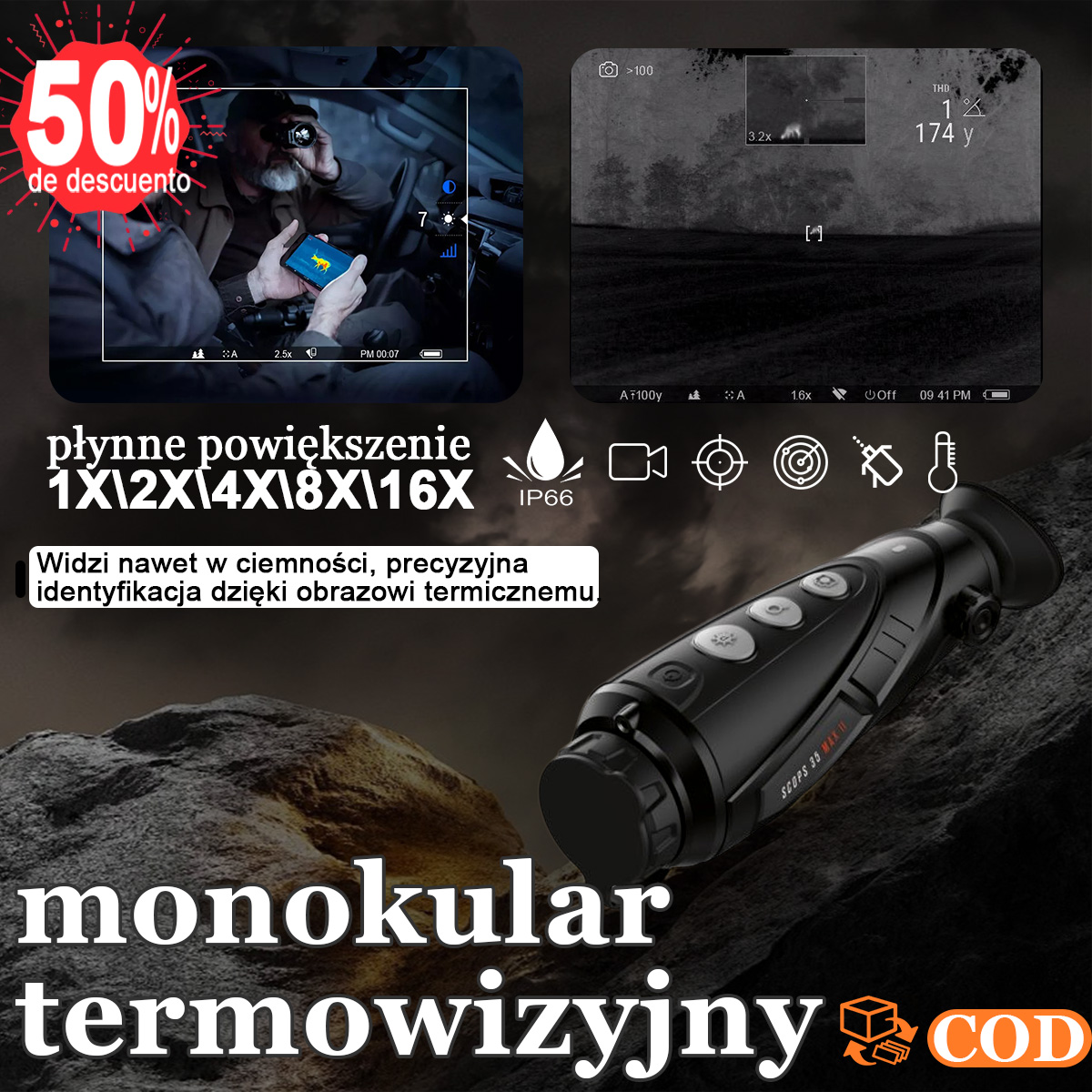 Monokular termowizyjny