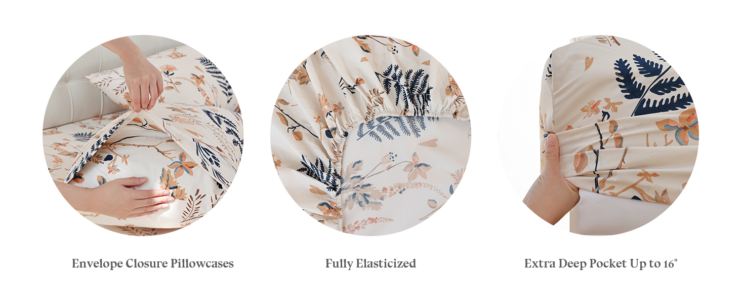 Floral Printed Sheet Set