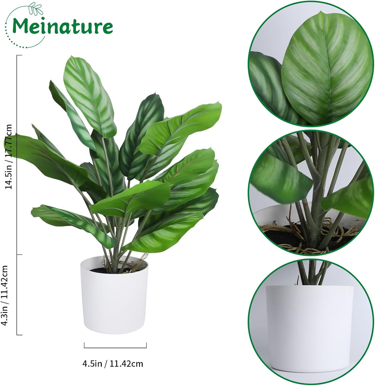 Árbol realista de manzana – 17.8"