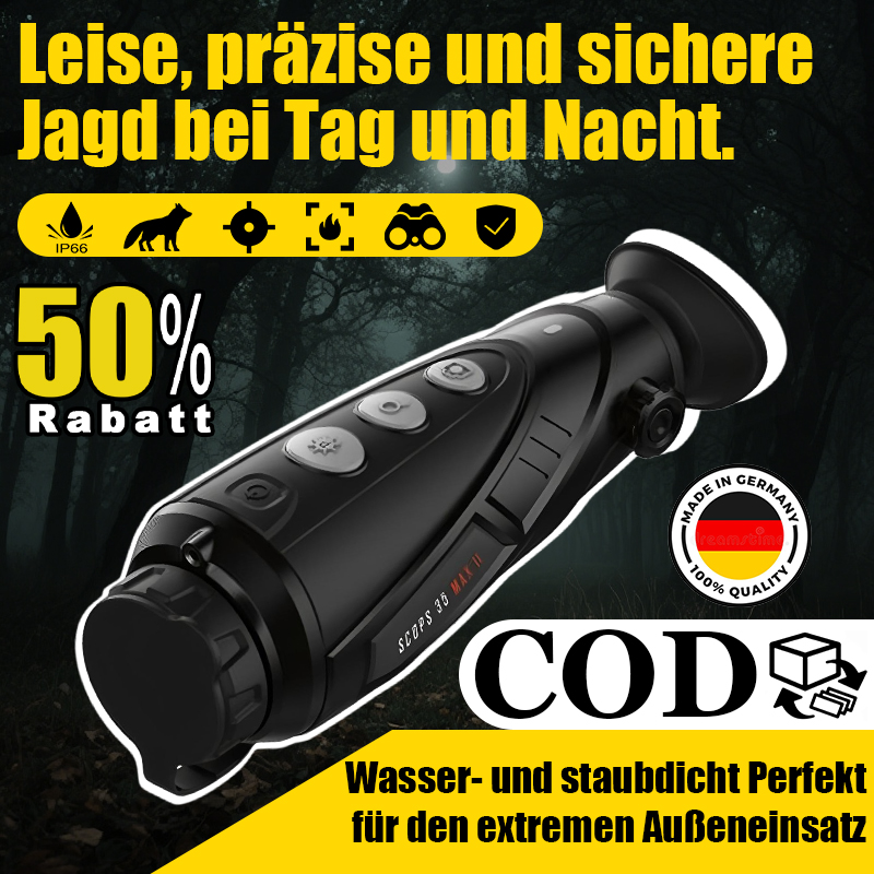Eye II V3 Wärmebild-Jagdoptik – HD-Thermografie bis 2 597 m mit WLAN & OLED