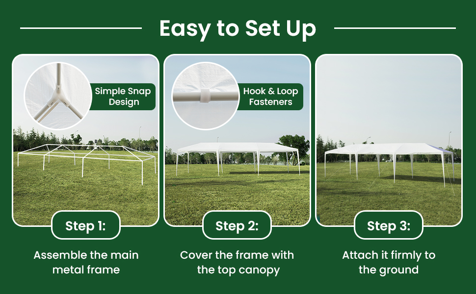 Outdoor Waterproof Gazebo Canopy